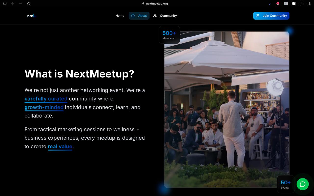 NextMeetUp